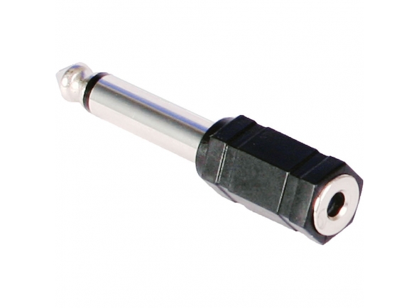 Adaptadores e conversores Egitana Adaptador 3.5mm mono jack fêmea 6.3mm mono jack