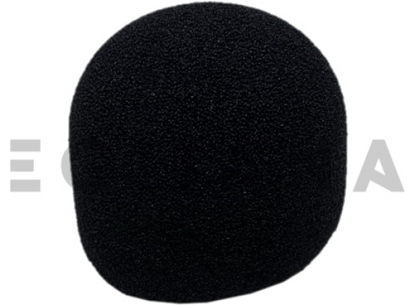 Bonnette anti-vent pour microphone SOS protecção de vento microfone Preto 