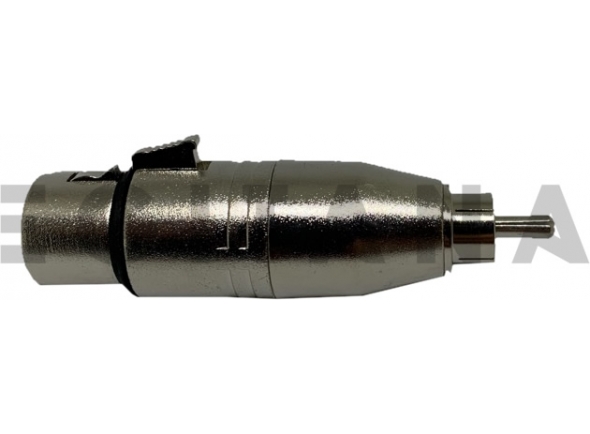 Adaptadores e conversores Egitana Rca macho - Xlr fêmea Adaptador