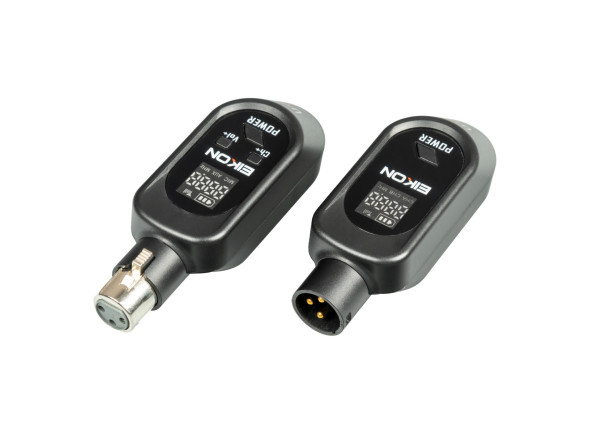 Sistema XLR UHF sem fios Macho / Fêmea/Transmissão de audio sem fio  Eikon  UXLR