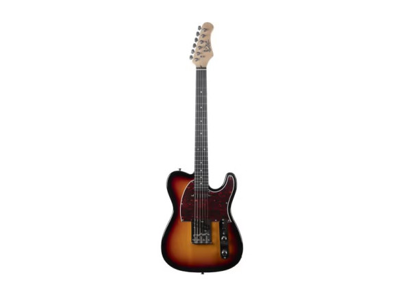  Guitarra elétrica/Guitarras formato T Eko  Starter TL300 Sunburst