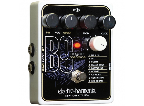 Outros efeitos para guitarra elétrica Electro Harmonix B9 Organ Machine Outros efeitos para guitarra elétrica Electro Harmonix B9 Organ Machine