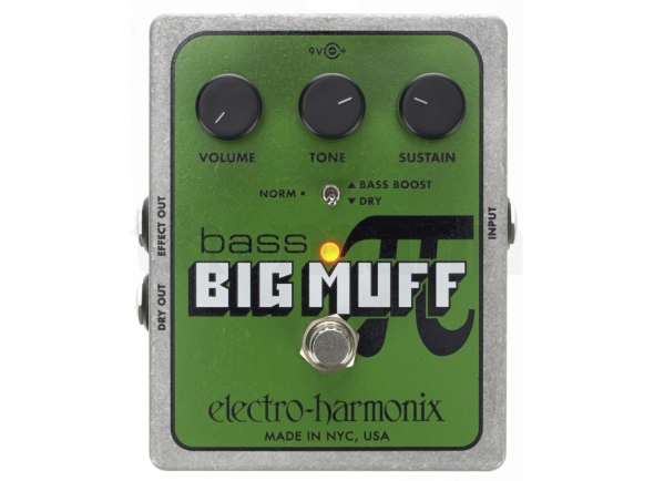 pedales hacia abajo Electro Harmonix Bass Big Muff Pi
