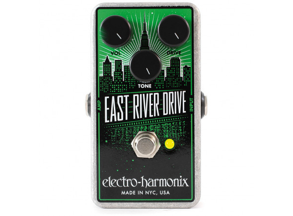 Pedal de efeitos para guitarra elétrica/pedal de distorsión Electro Harmonix  East River Drive 