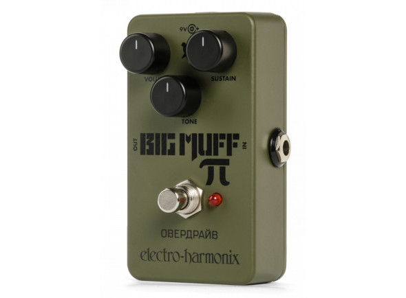 Pédale de distorsion Electro Harmonix Green Russian Big Muff Fuzz  B-Stock
