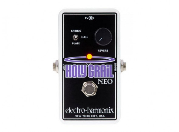 Electro Harmonix Pedal de efeito para guitarra/Efeitos reverb e hall Electro Harmonix  Holy Grail Neo 