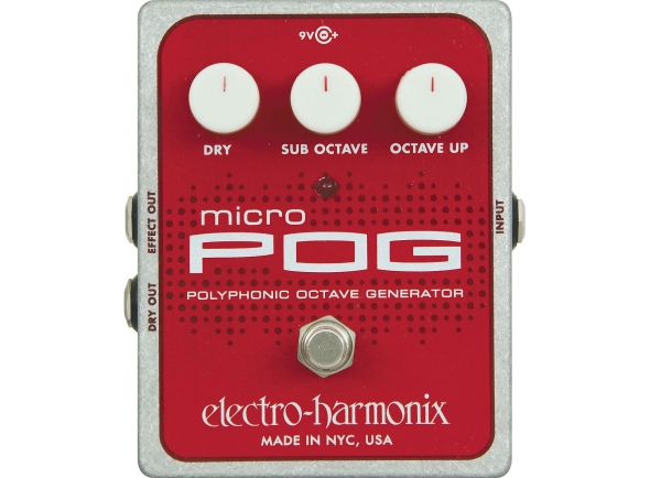Outros efeitos para guitarra elétrica Electro Harmonix Micro POG 