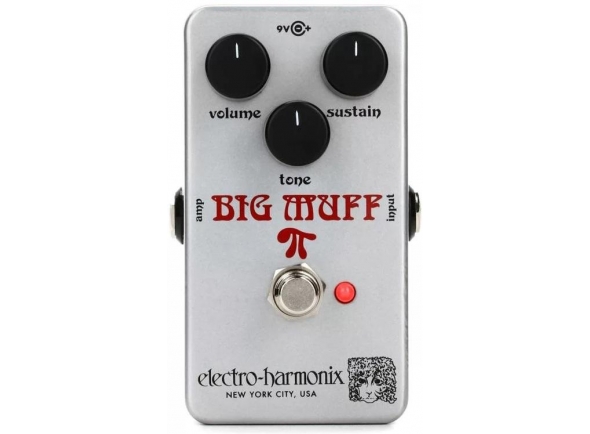 Pedal de fuzz para guitarra e baixo/pedal de distorsión Electro Harmonix Ram's Head Big Muff Fuzz 