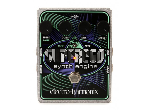 Pedal de Efeito/Outros efeitos para guitarra elétrica Electro Harmonix  Superego 