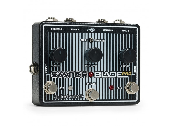 switcher Pedal de efeitos para guitarra elétrica/Comutadores Electro Harmonix Switchblade Pro DLX Switcher switcher Pedal de efeitos para guitarra elétrica/Comutadores Electro Harmonix Switchblade Pro DLX Switcher