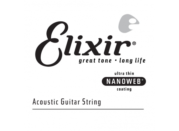 Cordas individuais para guitarra Elixir .024 Western Guitar 