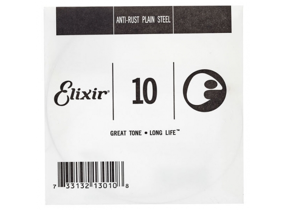 Cuerdas sueltas para guitarra eléctrica Elixir .010 Plain Steel 