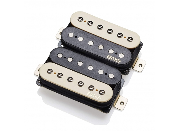 pickups emg Pastillas humbucker EMG Fat 55-F Set Zebra