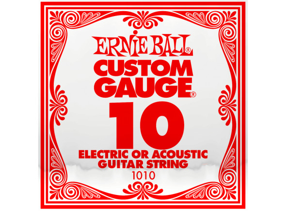 Cuerdas sueltas para guitarra eléctrica Ernie Ball  010 Single Slinky String Set
