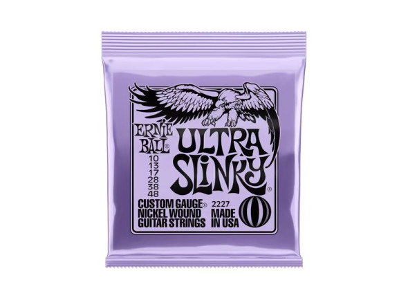 Jogo de corda para guitarra elétrica/Jogo de cordas .010 Ernie Ball  ULTRA 10-48