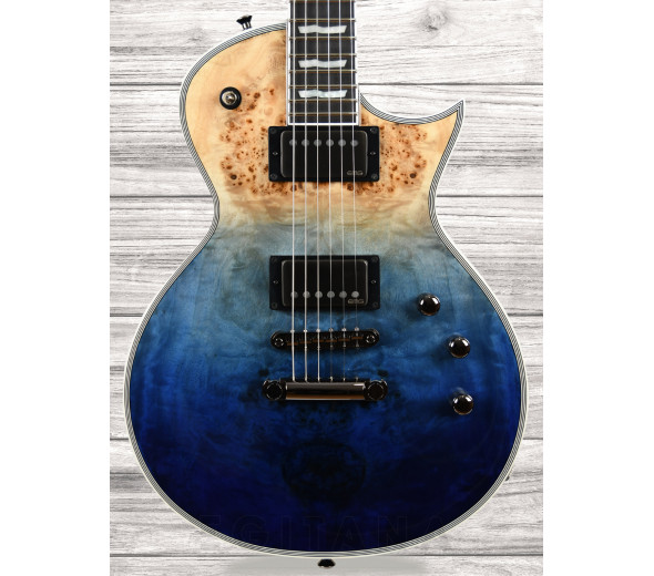 Guitarras ESP E-II Guitarras formato Single Cut ESP E-II Eclipse BM Blue Nat Fade Guitarras ESP E-II Guitarras formato Single Cut ESP E-II Eclipse BM Blue Nat Fade