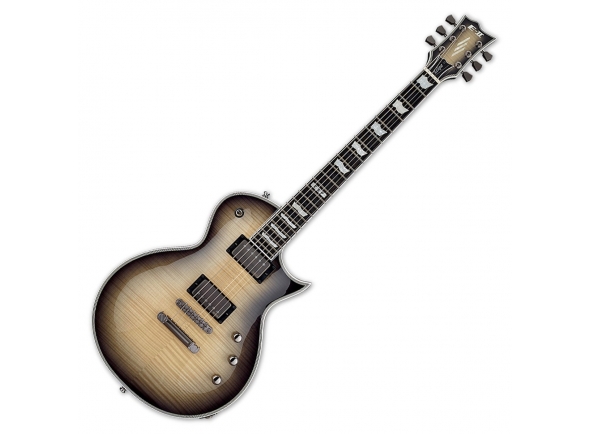 Guitarras ESP E-II Guitarras formato Single Cut ESP E-II Eclipse FM BLK NAT B Guitarras ESP E-II Guitarras formato Single Cut ESP E-II Eclipse FM BLK NAT B