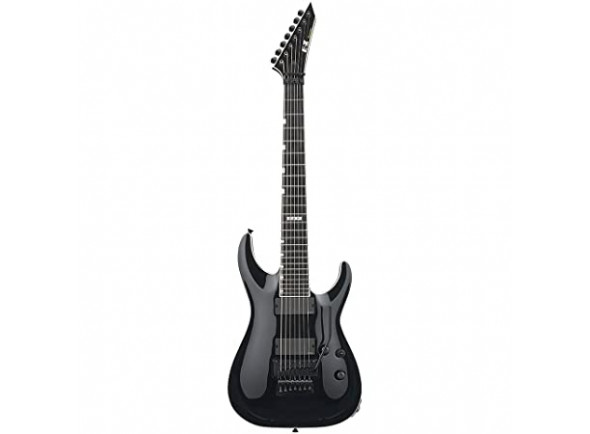 Guitarras ESP E-II Guitarra elétrica de 7 cordas/Guitarras de 7 cordas ESP E-II Horizon FR-7 BLK Guitarras ESP E-II Guitarra elétrica de 7 cordas/Guitarras de 7 cordas ESP E-II Horizon FR-7 BLK