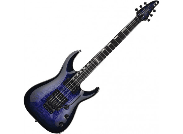Guitarras ESP E-II  Guitarra elétrica/Guitarras formato ST ESP  E-II Horizon QM FR RDB 