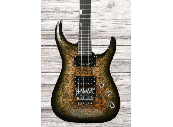  Guitarra elétrica/guitares au format ST ESP HORIZON FR CTM See Thru Black Burst