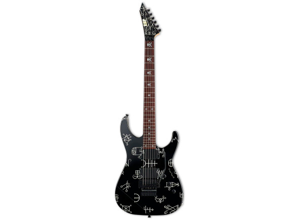 Guitarra Elétrica/guitarras formato ST ESP KH Demonology