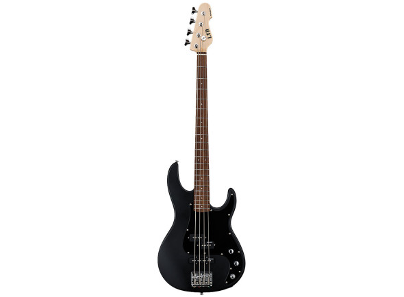 Guitarras ESP Baixo elétrico de 4 cordas/Baixo de 4 Cordas ESP  LTD AP-204 Black Satin