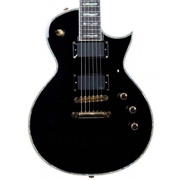 Guitarra ESP Guitarras formato Single Cut ESP LTD EC-1000 Black Guitarra ESP Guitarras formato Single Cut ESP LTD EC-1000 Black