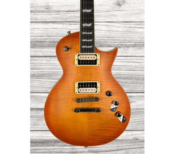 Guitarras ESP em stock Otros formatos ESP LTD EC-1000T Honey Burst Satin