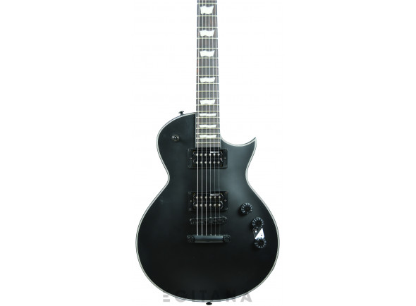 Guitarras formato Single Cut ESP LTD EC-256 Black Satin 