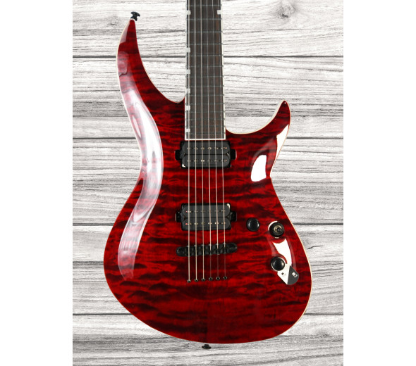 Guitarra ESP Guitarras formato T ESP  LTD H3-1000 QM STBC