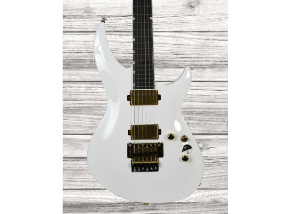 Guitarras ESP em stock Guitarras formato ST ESP  LTD H3-1000FR Snow White
