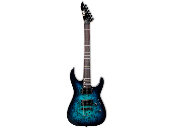  Guitarra elétrica/Guitarras formato ST ESP  LTD M-200DX NT BLB