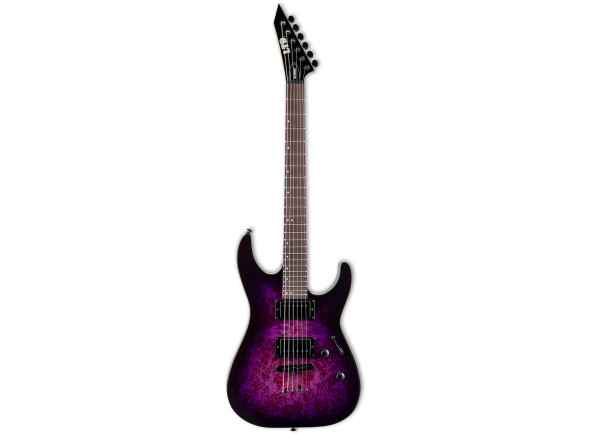  Guitarra elétrica/Guitarras formato ST ESP  LTD M-200DX NT PB