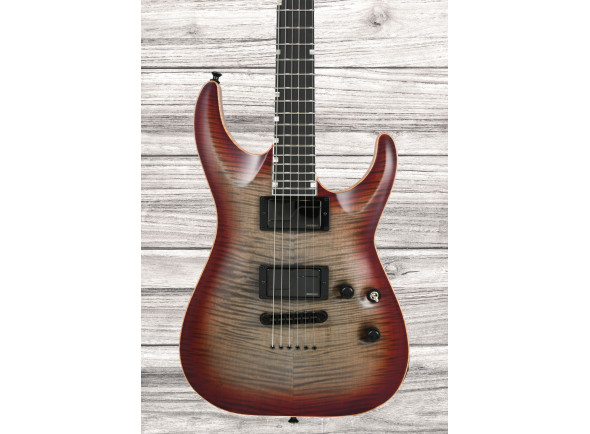 guitarras formato ST ESP USA HORIZON-II FM FSH BH BLOOD MOON