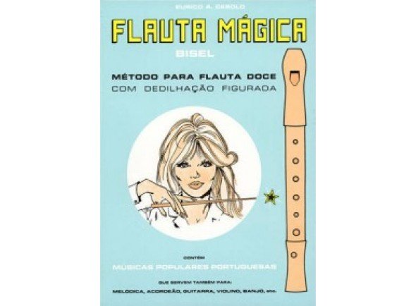 Método para aprendizagem/Livros para flauta Eurico A. Cebolo Flauta Mágica 