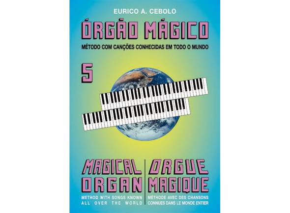Livros de piano Eurico A. Cebolo Orgão Mágico 5 