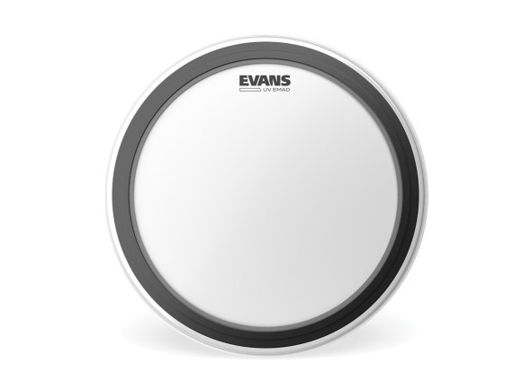 EMAD Pele de ressonância/Outras peles de bombo Evans 16 EMAD UV Coated Bass