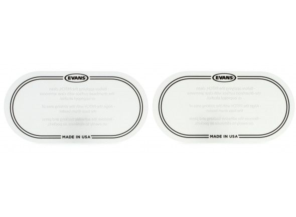 Accesorios Parches Evans  EQPC2 Bassdrum Head Protection 