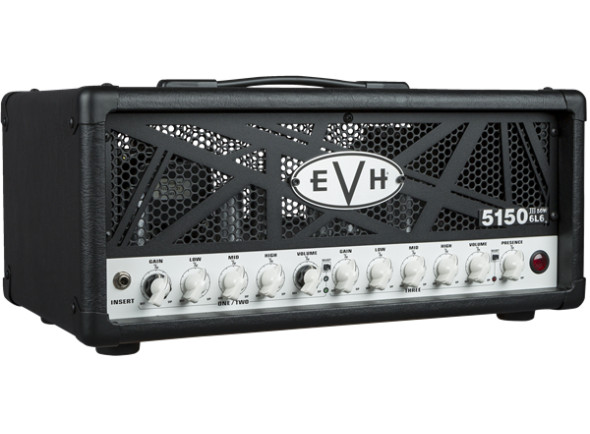 válvula 6l6 Cabeças de guitarra a válvulas EVH  5150 III 50 W 6L6 Head BK