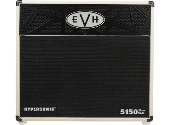 Combo para Guitarra elétrica/Combinaison de transistors EVH 5150III Hypersonic 6L6 1x12 Ivory 230V