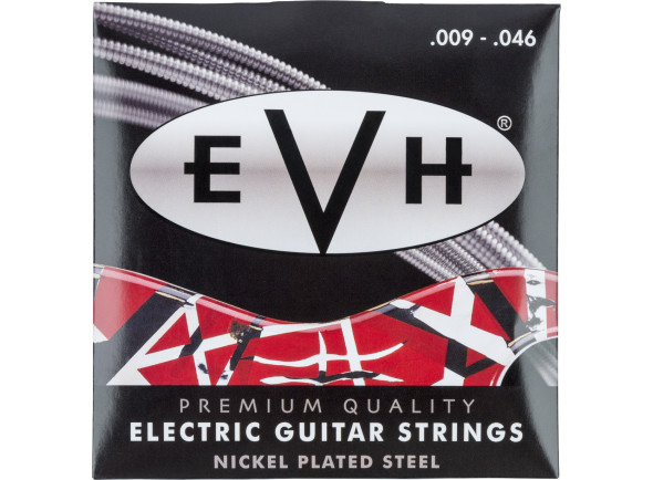 Jogo de cordas para Guitarra Elétrica/Ensemble de chaînes .009 EVH Premium Strings 9 - 46