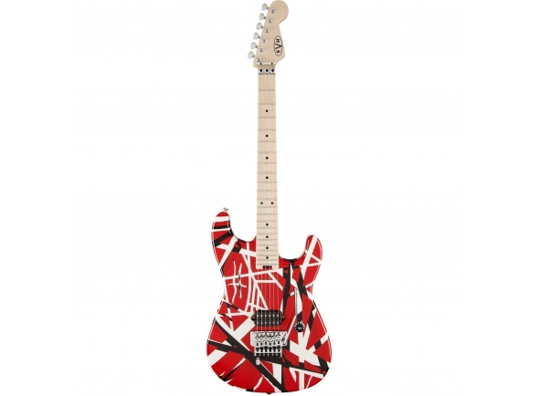 Guitarras formato ST EVH Stripe Red 