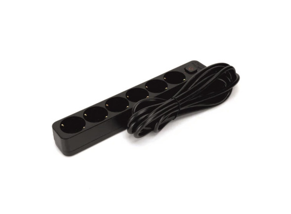 Extensão Eléctrica/Extension électrique Rallonge électrique Schuko 6x avec interrupteur 3G1.5 3m