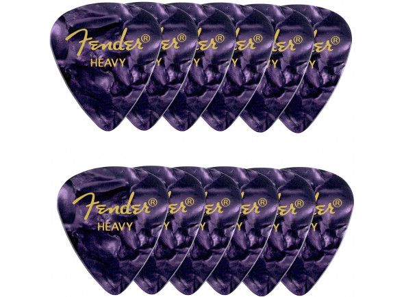 palhetas de guitarra Palhetas para guitarra Fender 351 Shape Premium Pick Purple Motto Heavy 12 Pack palhetas de guitarra Palhetas para guitarra Fender 351 Shape Premium Pick Purple Motto Heavy 12 Pack