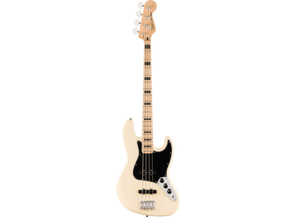 fender jazz bass Baixo de 4 Cordas Fender Affinity Series Active Jazz Bass Maple Fingerboard Black Pickguard Olympic White B-Stock fender jazz bass Baixo de 4 Cordas Fender Affinity Series Active Jazz Bass Maple Fingerboard Black Pickguard Olympic White B-Stock