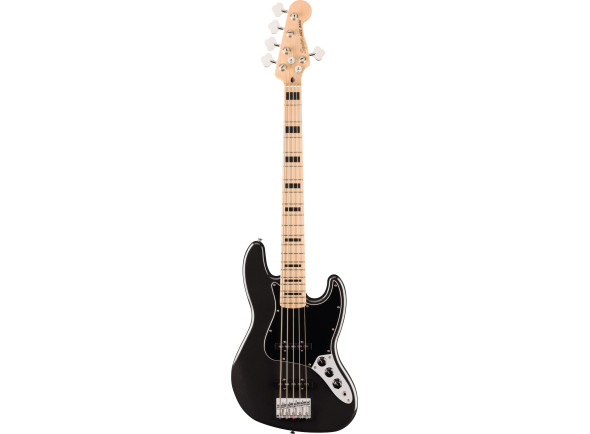 fender jazz bass Baixo elétrico de 5 cordas/Baixo de 5 Cordas Fender Affinity Series Active Jazz Bass V Maple Fingerboard Black Pickguard Black Metallic fender jazz bass Baixo elétrico de 5 cordas/Baixo de 5 Cordas Fender Affinity Series Active Jazz Bass V Maple Fingerboard Black Pickguard Black Metallic