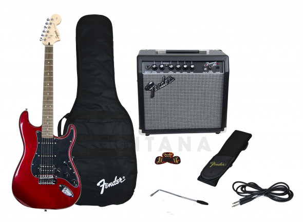 B-stock Guitarra tipo ST /Packs de guitarra Fender Affinity Strat Pack HSS Candy Apple Red B-Stock B-stock Guitarra tipo ST /Packs de guitarra Fender Affinity Strat Pack HSS Candy Apple Red B-Stock
