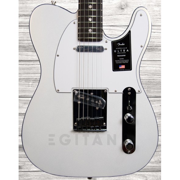 Guitarras Fender American Guitarra Elétrica/Guitarras formato T Fender American Ultra Tele RW Arctic Pearl Guitarras Fender American Guitarra Elétrica/Guitarras formato T Fender American Ultra Tele RW Arctic Pearl