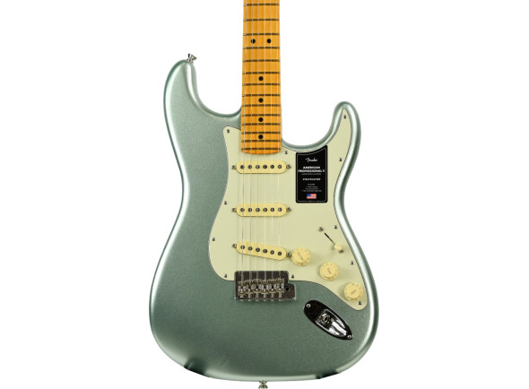 Fender American Professional II guitarras formato ST Fender American Professional II Stratocaster Maple Fingerboard Mystic Surf Green