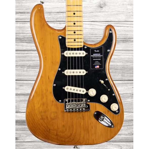 Fender American Professional II Guitarras de formato ST Fender American Professional II Stratocaster MN Roasted Pine